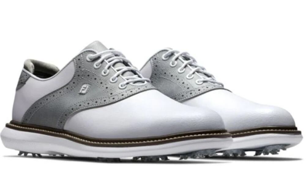 FootJoy Traditions Frosted Collection Saddle Golf Shoes, Men's 11.5